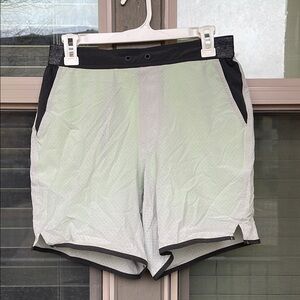 Chubbies Athletic Shorts MEDIUM 7” Inseam Green Liner Run Gym